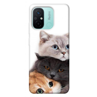Чохол itsPrint Три коти для Xiaomi Redmi 12C - Інтернет-магазин спільних покупок ToGether