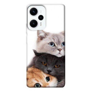 Чохол itsPrint Три коти для Xiaomi Poco F5 Pro - Інтернет-магазин спільних покупок ToGether