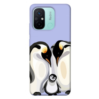 Чохол itsPrint Penguin family для Xiaomi Redmi 12C - Інтернет-магазин спільних покупок ToGether
