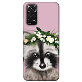 Чохол itsPrint Raccoon in flowers для Xiaomi Redmi Note 11 (Global) / Note 11S - Інтернет-магазин спільних покупок ToGether