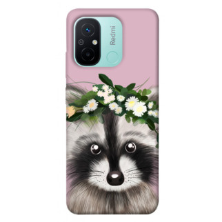 Чохол itsPrint Raccoon in flowers для Xiaomi Redmi 12C - Інтернет-магазин спільних покупок ToGether