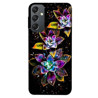 Чохол itsPrint Flowers on black для Samsung Galaxy A24 4G - Інтернет-магазин спільних покупок ToGether