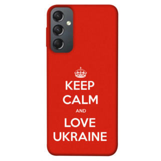 Чохол itsPrint Keep calm and love Ukraine для Samsung Galaxy A24 4G - Інтернет-магазин спільних покупок ToGether