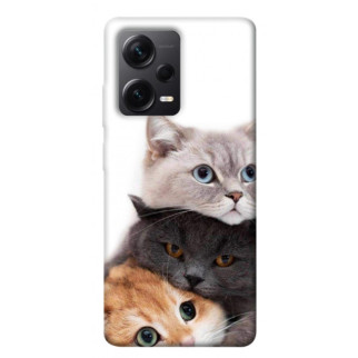 Чохол itsPrint Три коти для Xiaomi Poco X5 Pro 5G - Інтернет-магазин спільних покупок ToGether