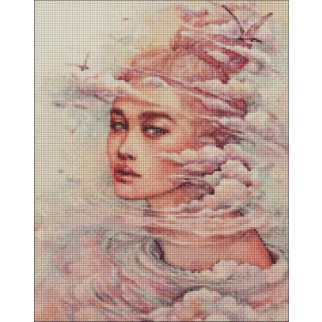 Алмазна мозаїка "Мрійливі думки" Ідейка AMO7266 40х50 см - Інтернет-магазин спільних покупок ToGether