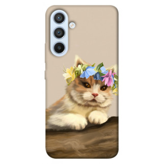 Чохол itsPrint Cat in flowers для Samsung Galaxy A54 5G - Інтернет-магазин спільних покупок ToGether