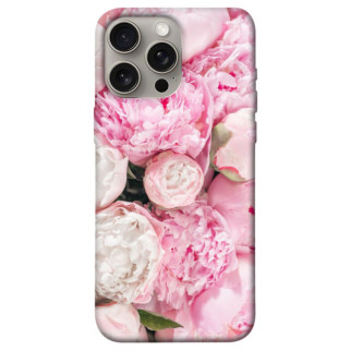 Чохол itsPrint Pink peonies для Apple iPhone 15 Pro Max (6.7") - Інтернет-магазин спільних покупок ToGether