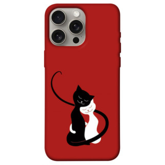 Чохол itsPrint Закохані коти для Apple iPhone 15 Pro Max (6.7") - Інтернет-магазин спільних покупок ToGether