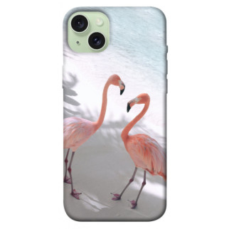 Чохол itsPrint Flamingos для Apple iPhone 15 Plus (6.7") - Інтернет-магазин спільних покупок ToGether