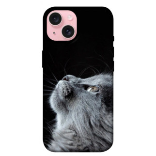 Чохол itsPrint Cute cat для Apple iPhone 15 (6.1") - Інтернет-магазин спільних покупок ToGether