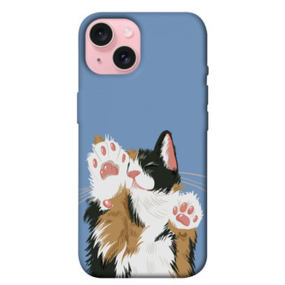 Чохол itsPrint Funny cat для Apple iPhone 15 (6.1") - Інтернет-магазин спільних покупок ToGether