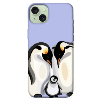 Чохол itsPrint Penguin family для Apple iPhone 15 Plus (6.7") - Інтернет-магазин спільних покупок ToGether