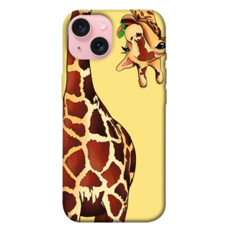 Чохол itsPrint Cool giraffe для Apple iPhone 15 (6.1") - Інтернет-магазин спільних покупок ToGether