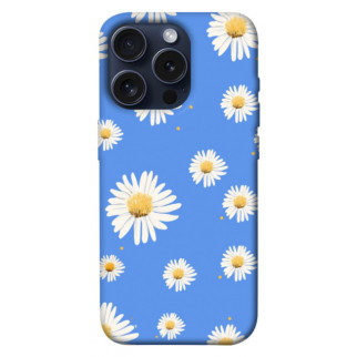 Чохол itsPrint Chamomile pattern для Apple iPhone 15 Pro (6.1") - Інтернет-магазин спільних покупок ToGether