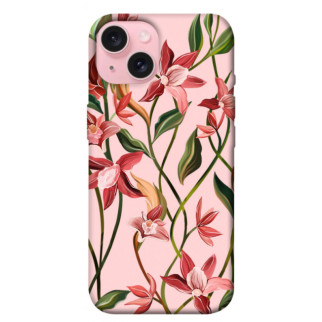 Чохол itsPrint Floral motifs для Apple iPhone 15 (6.1") - Інтернет-магазин спільних покупок ToGether