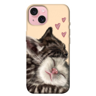 Чохол itsPrint Cats love для Apple iPhone 15 (6.1") - Інтернет-магазин спільних покупок ToGether