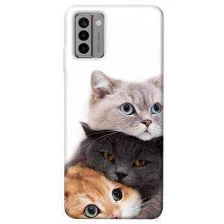 Чохол itsPrint Три коти для Nokia G22 - Інтернет-магазин спільних покупок ToGether