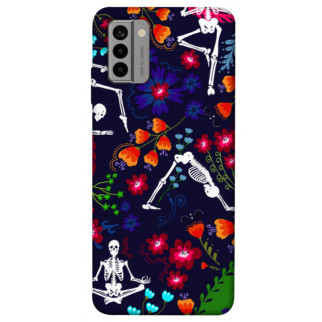 Чохол itsPrint Yoga skeletons для Nokia G22 - Інтернет-магазин спільних покупок ToGether