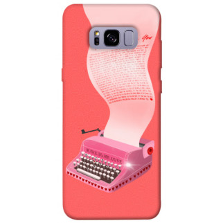 Чохол itsPrint Рожева друкарська машинка для Samsung G955 Galaxy S8 Plus - Інтернет-магазин спільних покупок ToGether