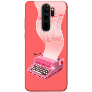 Чохол itsPrint Рожева друкарська машинка для Xiaomi Redmi Note 8 Pro - Інтернет-магазин спільних покупок ToGether