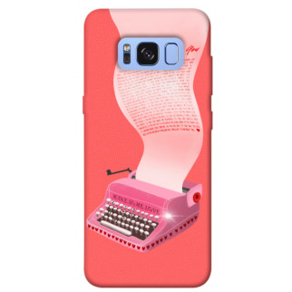 Чохол itsPrint Рожева друкарська машинка для Samsung G950 Galaxy S8 - Інтернет-магазин спільних покупок ToGether