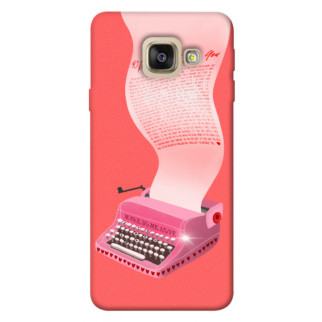 Чохол itsPrint Рожева друкарська машинка для Samsung A520 Galaxy A5 (2017) - Інтернет-магазин спільних покупок ToGether