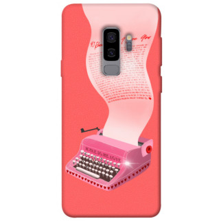Чохол itsPrint Рожева друкарська машинка для Samsung Galaxy S9+ - Інтернет-магазин спільних покупок ToGether