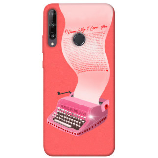 Чохол itsPrint Рожева друкарська машинка для Huawei P40 Lite E / Y7p (2020) - Інтернет-магазин спільних покупок ToGether