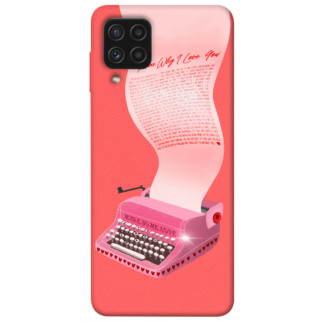 Чохол itsPrint Рожева друкарська машинка для Samsung Galaxy A22 4G - Інтернет-магазин спільних покупок ToGether