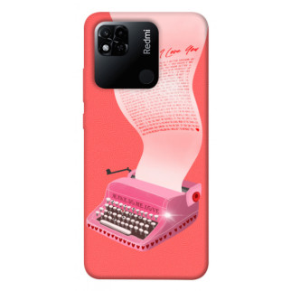 Чохол itsPrint Рожева друкарська машинка для Xiaomi Redmi 10A - Інтернет-магазин спільних покупок ToGether