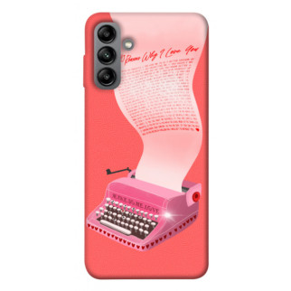 Чохол itsPrint Рожева друкарська машинка для Samsung Galaxy A04s - Інтернет-магазин спільних покупок ToGether