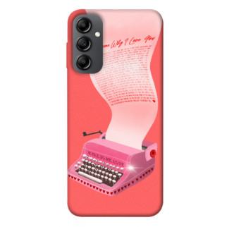 Чохол itsPrint Рожева друкарська машинка для Samsung Galaxy A14 4G/5G - Інтернет-магазин спільних покупок ToGether