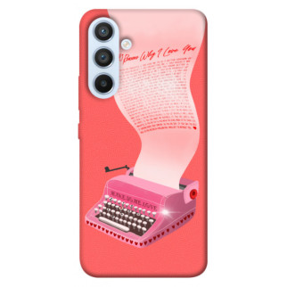 Чохол itsPrint Рожева друкарська машинка для Samsung Galaxy A54 5G - Інтернет-магазин спільних покупок ToGether