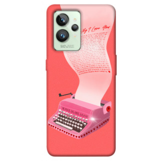 Чохол itsPrint Рожева друкарська машинка для Realme GT2 - Інтернет-магазин спільних покупок ToGether
