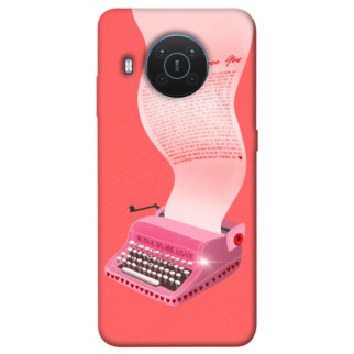Чохол itsPrint Рожева друкарська машинка для Nokia X10 / X20 - Інтернет-магазин спільних покупок ToGether