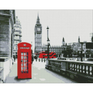Алмазна мозаїка "Дзвінок із Лондона" Ідейка AMO7225 40х50 см - Інтернет-магазин спільних покупок ToGether
