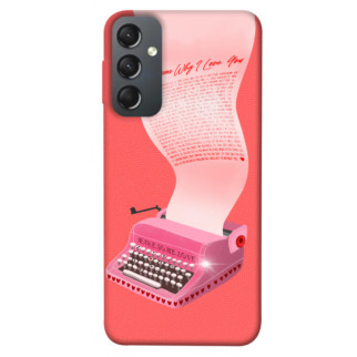 Чохол itsPrint Рожева друкарська машинка для Samsung Galaxy A24 4G - Інтернет-магазин спільних покупок ToGether