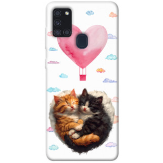 Чохол itsPrint Animals love 3 для Samsung Galaxy A21s - Інтернет-магазин спільних покупок ToGether