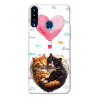 Чохол itsPrint Animals love 3 для Samsung Galaxy A20s - Інтернет-магазин спільних покупок ToGether