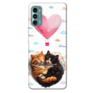 Чохол itsPrint Animals love 3 для Motorola Moto G60 - Інтернет-магазин спільних покупок ToGether