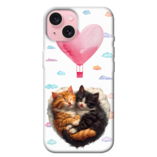Чохол itsPrint Animals love 3 для Apple iPhone 15 (6.1") - Інтернет-магазин спільних покупок ToGether