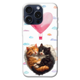 Чохол itsPrint Animals love 3 для Apple iPhone 15 Pro (6.1") - Інтернет-магазин спільних покупок ToGether