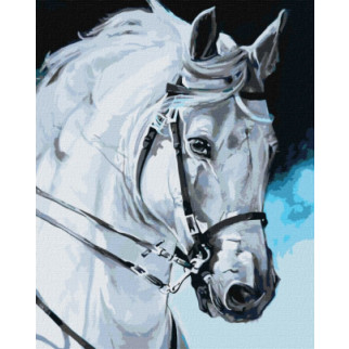 Картина за номерами "Гордий кінь" KHO4387 40х50 см - Інтернет-магазин спільних покупок ToGether