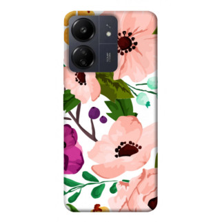 Чохол itsPrint Акварельні квіти для Xiaomi Redmi 13C - Інтернет-магазин спільних покупок ToGether