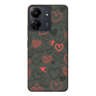 Чохол itsPrint Милі серця для Xiaomi Redmi 13C - Інтернет-магазин спільних покупок ToGether