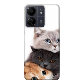 Чохол itsPrint Три коти для Xiaomi Redmi 13C - Інтернет-магазин спільних покупок ToGether
