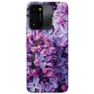 Чохол itsPrint Violet blossoms для TECNO Spark 8C - Інтернет-магазин спільних покупок ToGether
