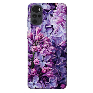 Чохол itsPrint Violet blossoms для Motorola Moto G22 - Інтернет-магазин спільних покупок ToGether
