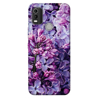 Чохол itsPrint Violet blossoms для Nokia C21 Plus - Інтернет-магазин спільних покупок ToGether