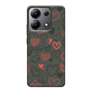 Чохол itsPrint Милі серця для Xiaomi Redmi Note 13 4G - Інтернет-магазин спільних покупок ToGether
